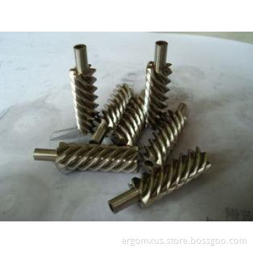 High frequency quenching, steel alloy and brass precision h